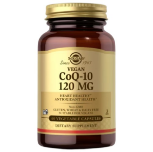 SOLGAR Vegetarian CoQ-10 120 mg (60 kaps.)