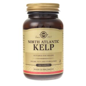 SOLGAR North Atlantic Kelp  - Północnoatlantycki Kelp Jod 200 mcg (250 tabl.)