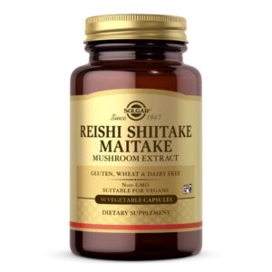 SOLGAR Reishi, Shiitake, Maitake - Mushroom Extract (50 kaps.)