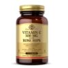 SOLGAR Vitamin C 500 mg with Rose Hips - Witamina C 500 mg z dziką różą (100 tabl.)