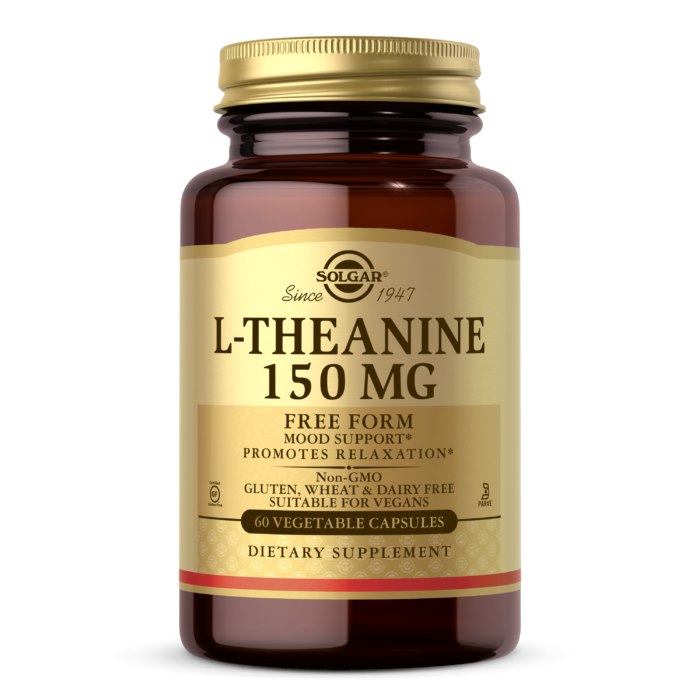 SOLGAR L-Theanine - L-teanina 150 mg (60 kaps.)