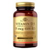 SOLGAR Vitamin D3 15 mcg (600 IU) (120 kaps.)