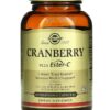 SOLGAR Cranberry - Żurawina + Ester C (60 kaps.)