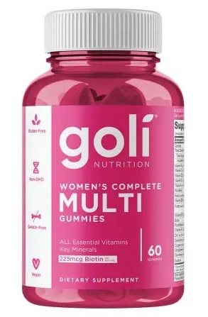 GOLI NUTRITION Women's Complete Multi - Witaminy i minerały dla kobiet (60 żelek)