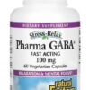 NATURAL FACTORS Stress Relax, Pharma GABA (60 kaps.)