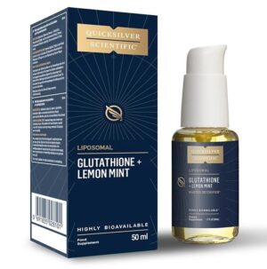 QUICKSILVER Liposomal Glutathione + Lemon Mint EU (50 ml)