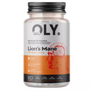 OLY Lion's Mane - Soplówka jeżowata 500 mg (60 kaps.)