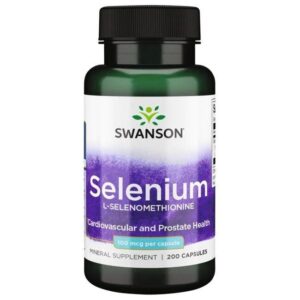 SWANSON Selenium L-Selenomethionine 100 mcg (200 kaps.)