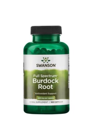 SWANSON Full Spectrum Burdock Root - Korzeń Łopianu 460 mg (100 kaps.)