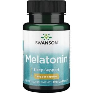SWANSON Melatonina 1mg (120 kaps.)