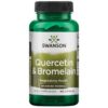 SWANSON Quarcetin & Bromelain - Kwercetyna + Bromelina (100 kaps.)