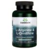 SWANSON L-Arginina & L-Ornityna (100 kaps.)