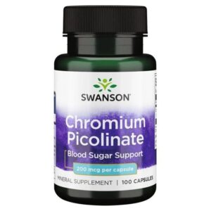 SWANSON Chromium Picolinate 200 mcg (100 kaps.)