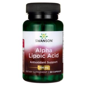 SWANSON Kwas alfa liponowy 300 mg, ALA (60 kaps.)