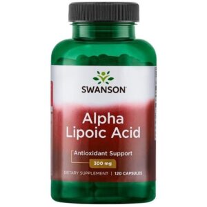 SWANSON Kwas alfa liponowy 300 mg, ALA (120 kaps.)