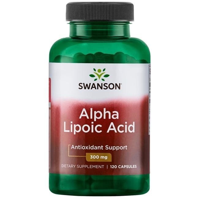 SWANSON Kwas alfa liponowy 300 mg, ALA (120 kaps.)