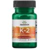 SWANSON Witamina K2 + Nattokinaza (30 kaps.)