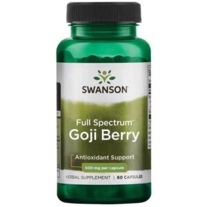 SWANSON Full Spectrum Goji 500 mg (60 kaps.)