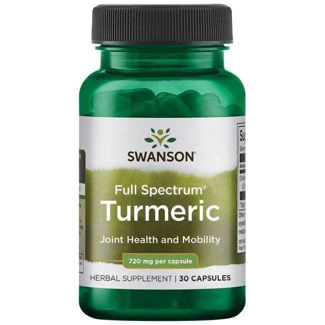 SWANSON FS Turmeric 720 mg (30 kaps.)