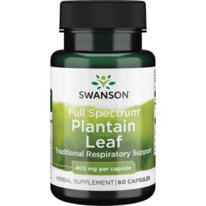 SWANSON Full Spectrum Plantain - Babka zwyczajna (60 kaps.)