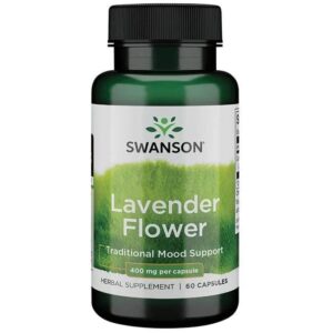 SWANSON Lavender Flower - Lawenda (60 kaps.)