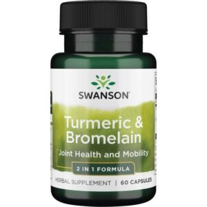 SWANSON Full Spectrum Turmeric & Bromelain (60 kaps.)