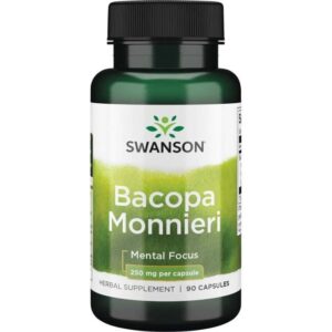 SWANSON Bacopa Monnieri 250 mg (90 kaps.)