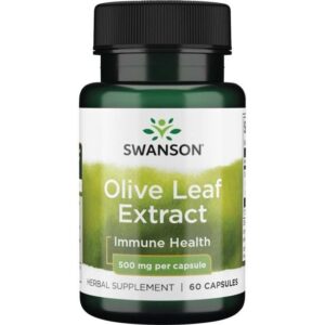 SWANSON Olive Leaf Extract 500 mg (60 kaps.)