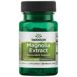 SWANSON Magnolia lekarska ekstrakt 200 mg (30 kaps.)