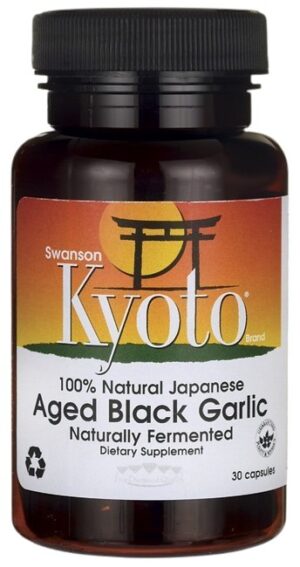 SWANSON Aged Black Garlic (30 kaps.)