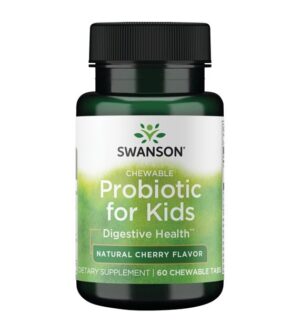 SWANSON Probiotyki dla dzieci do ssania (60 kaps.)