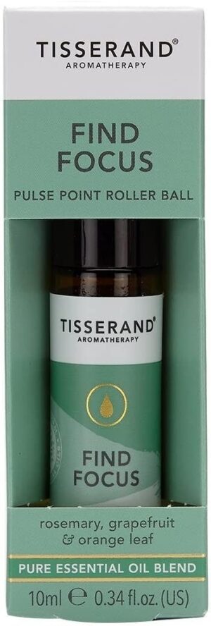 TISSERAND AROMATHERAPY Find Focus Pulse Point Roller Ball (10 ml)