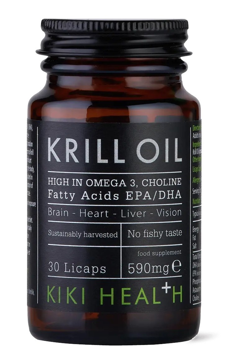 KIKI HEALTH Krill Oil - Olej z Kryla 590 mg (30 kaps.)
