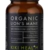 KIKI HEALTH Organic Lion's Mane Mushroom Extract - Soplówka jeżowata (60 kaps.)
