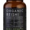 KIKI HEALTH Organic Reishi Mushroom Extract - Ekstrakt z grzyba Reishi (60 kaps.)