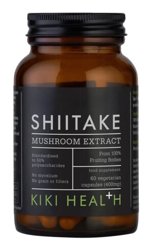 KIKI HEALTH Shitake (Shiitake) Mushroom Extract (60 kaps.)