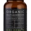 KIKI HEALTH Organic Multi-Mushroom - Mieszanka ekstraktu 8 grzybów (60 kaps.)