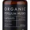 KIKI HEALTH Organic Psyllium Husks 850 mg - Babka jajowata (120 kaps.)