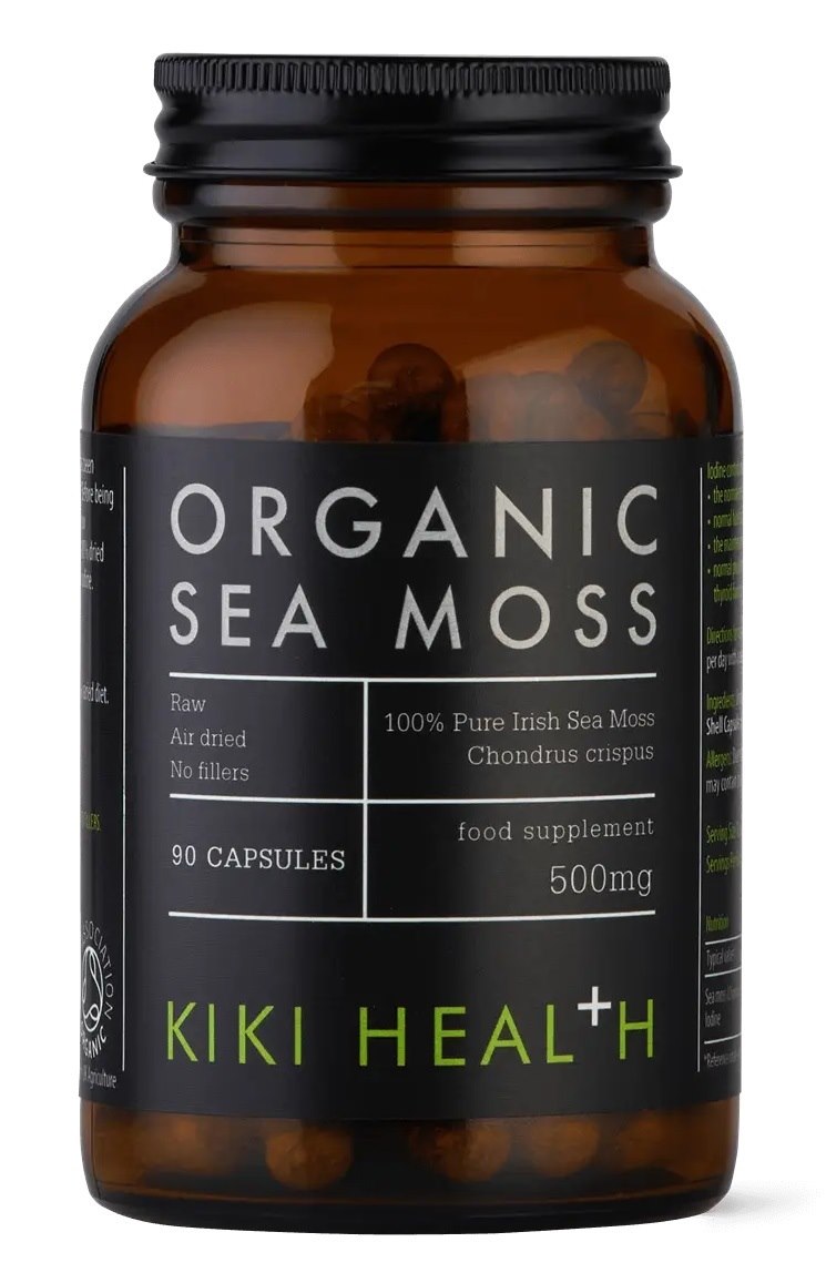 KIKI HEALTH Organic Sea Moss 500 mg - Mech morski (90 kaps.)