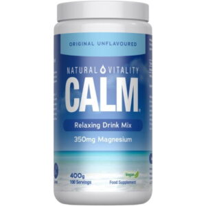 NATURAL VITALITY Calm Relaxing Drink Mix, smak naturalny (400 g)