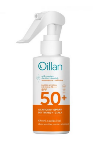 OILLAN Sun Spray ochronny SPF50 (125 ml)