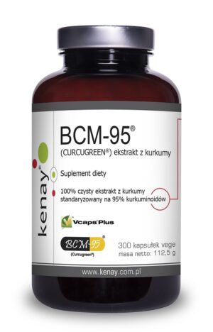 KENAY Kurkuma BCM-95 - ekstrakt (300 kaps.)