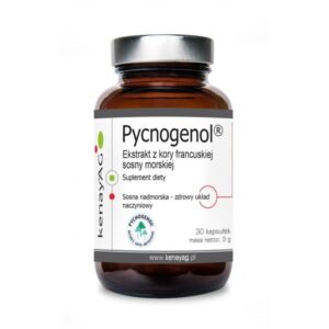 KENAY Pycnogenol 100 mg - Ekstrakt z kory francuskiej sosny morskiej (30 kaps.)