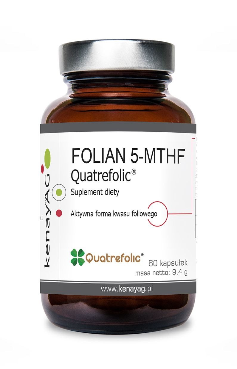 KENAY Folian 5-MTHF Quatrefolic (60 kaps.)