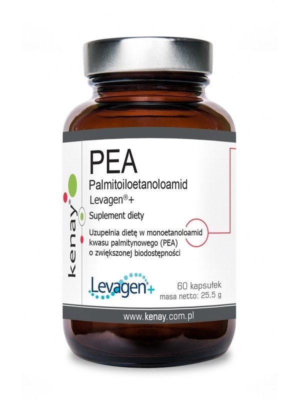 KENAY PEA Palmitoiloetanoloamid Levagen + 350 mg (60 kaps.)