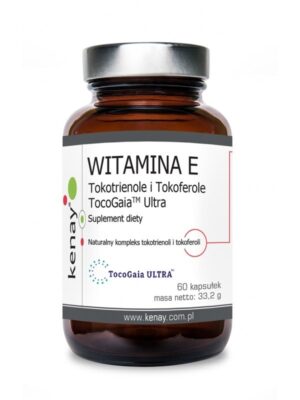 KENAY Witamina E Tokotrienole i Tokoferole TocoGaia Ultra (60 kaps.)