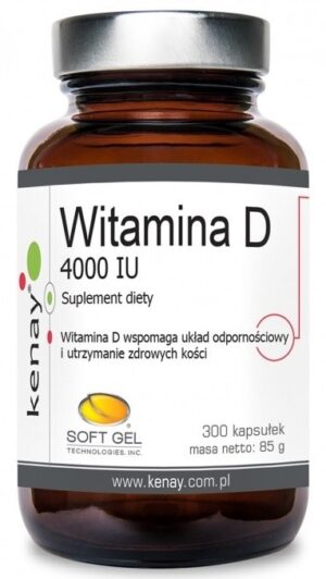 KENAY Witamina D3 4000 IU (300 kaps.)