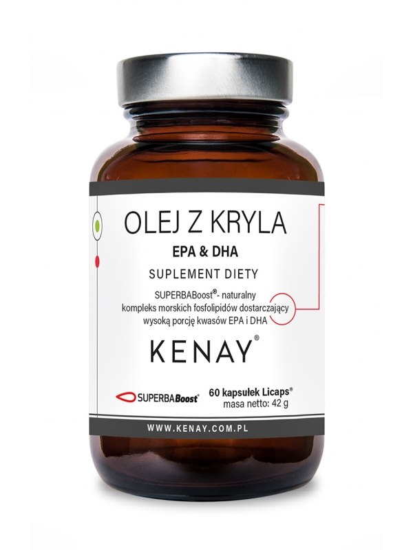 KENAY Superba Boost Olej z Kryla - EPA & DHA (60 kaps.)