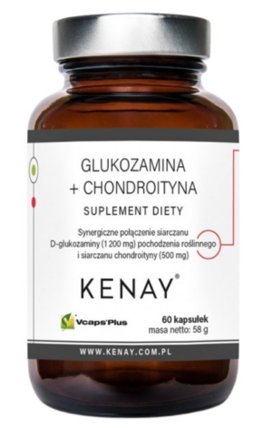 KENAY Glukozamina + Chondroityna (60 kaps.)
