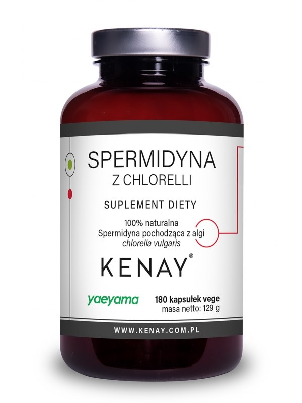 KENAY Spermidyna z Chlorelli (180 kaps.)